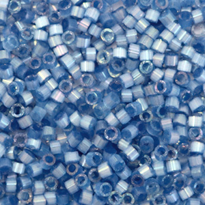 Miyuki kralen delica's 11/0 Silk satin dyed dusk blue DB-1811