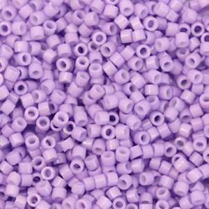 Miyuki kralen delica's 11/0 Duracoat opaque dyed columbine lila DB-2138