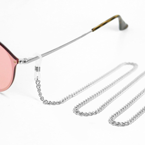 Zonnebril koorden van Roestvrij staal (RVS) Zilver
