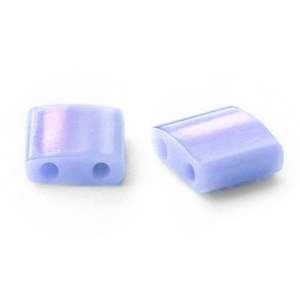 Miyuki kralen tila 5x5mm Opaque luster light periwinkle blue TL-446