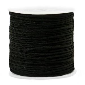 Macram&eacute; draad 1.5mm Black