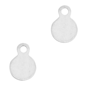 925 Zilver bedels 4mm Zilver