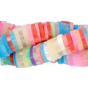 Katsuki kralen 4mm Rainbow melange mix