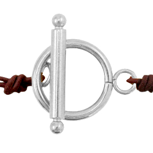 Roestvrij stalen (RVS) Stainless steel onderdelen kapittelslot 14mm Zilver