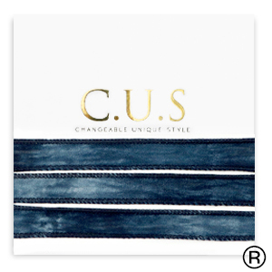 C.U.S&reg; sieraden lint Dip dye midnight blue