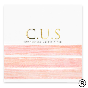 C.U.S&reg; sieraden lint Dip dye blossom pink