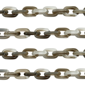 Acrylic chain 15mm Grey