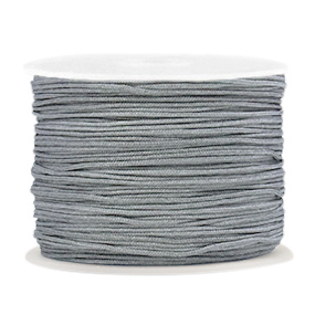 Macram&eacute; draad 1.0mm Slate grey