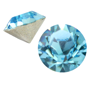 Swarovski Elements 1028-SS45 puntsteen (10.3mm) Aquamarine blue