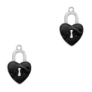 Resin hangers slot hart Silver-anthracite