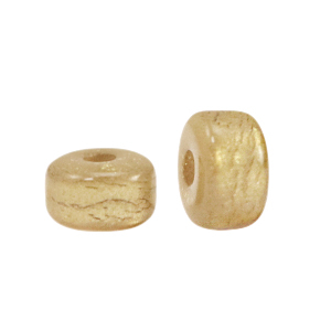 Super Polaris Elements kralen rondellen 6x4mm Cedar brown