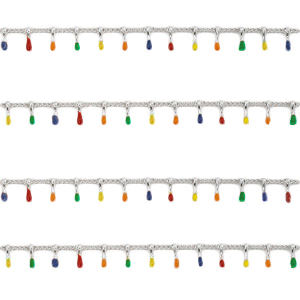 Roestvrij stalen (RVS) Stainless steel onderdelen jasseron spike Zilver-multicolour