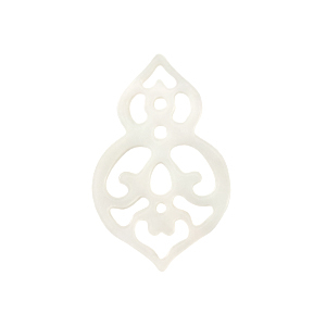 Schelp hangers specials bohemian White (natuurlijke kleur)