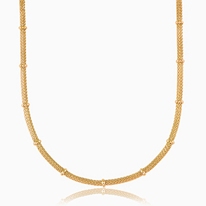 Roestvrij stalen (RVS) Stainless steel kettingen Goud