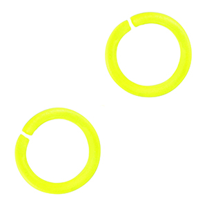 Gekleurde onderdelen buigringen Neon yellow