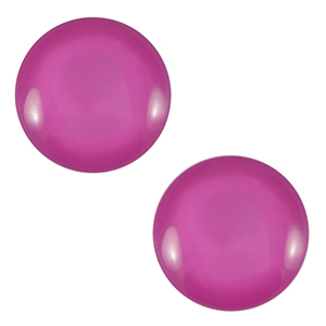 12 mm classic cabochon Polaris Elements Lucido Anemone pink