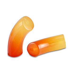 Acryl kralen tube Orange