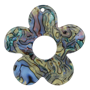 Resin hangers bloem Multicolor marble