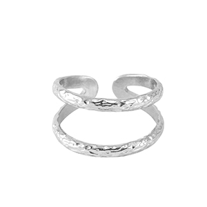 Roestvrij stalen (RVS) Stainless steel ringen Silver