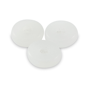 Natuursteen kralen marmer en calciet rondellen 6mm White