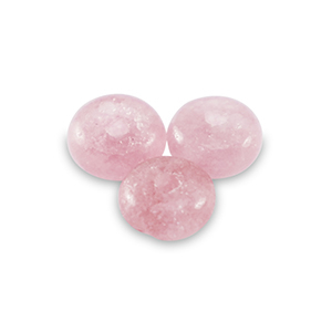 Natuursteen kralen gewone opaal rondellen 4mm Light pink