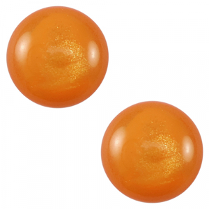 7 mm classic cabochon Polaris Elements Jais Pumpkin orange