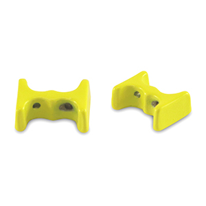 Tile beads Yellow