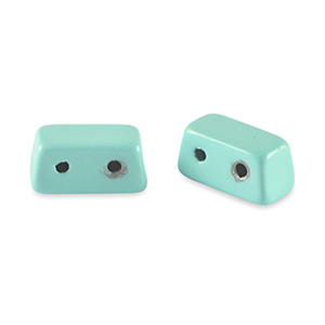 Tile beads rechthoek Ocean blue