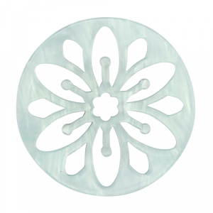 Resin hangers mandala Sky blue