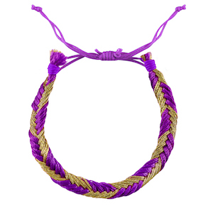 Trendy armbanden Purple-gold