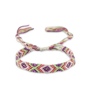 Trendy armbanden Victorian purple-white