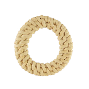 Rotan hanger 40mm Natural white