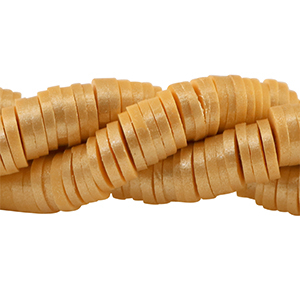 Katsuki kralen 4mm Gold-pearl shine coating