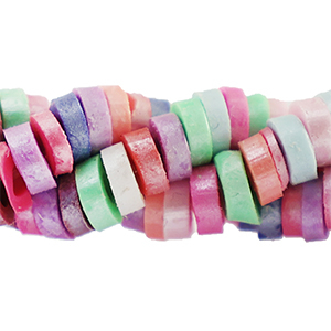 Katsuki kralen 4mm Multicolour-pearl shine coating