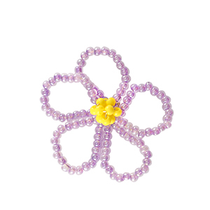 Top facet hangers bloem Purple-yellow