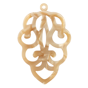 Resin hangers Sand brown