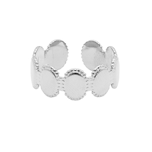 Roestvrij stalen (RVS) Stainless steel ringen Zilver