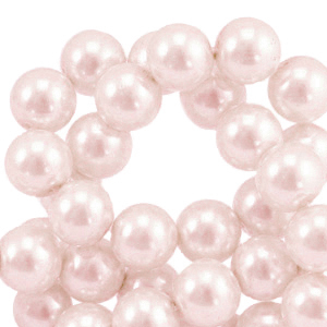 Glasparels 6mm Light rose