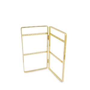 Sieraad display voor oorbellen Gold