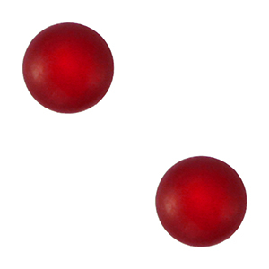 4 mm Soft cabochon "Birthstones" January Polaris SS16 shiny Wine red