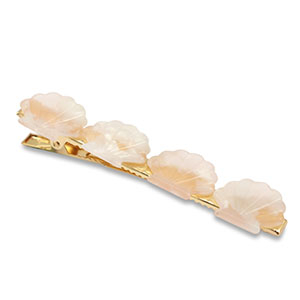 Haaraccessoires haarclip schelp Light pink