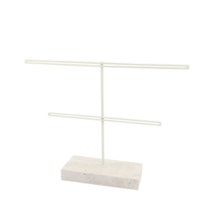 Sieraad display voor oorbellen Natural-off white