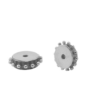 Roestvrij stalen (RVS) stainless steel kralen Silver