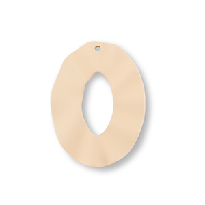 Acryl hangers ovaal Dark beige