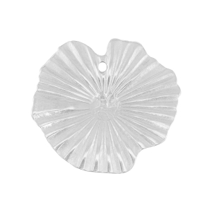 Roestvrij stalen (RVS) Stainless steel bedel waterlelie Silver