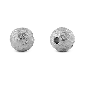 Roestvrij stalen (RVS) Stainless steel kralen 8mm Silver