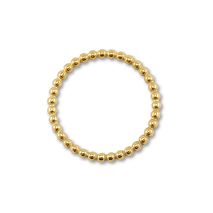 Roestvrij stalen (RVS) stainless steel bedels tussenstuk cirkel Gold