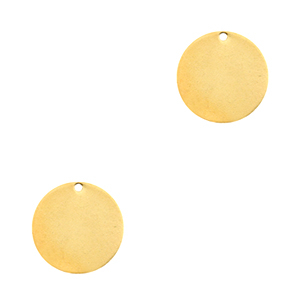 Designer Quality metaal voor ImpressArt Bedel 10mm Goud (nikkelvrij)