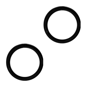 Elastiek eindje Black