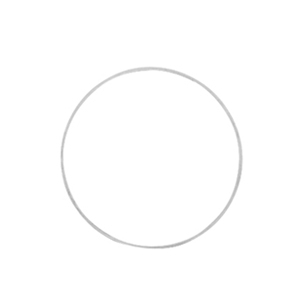 Onderdelen DQ metaal dichte ring 20mm Antiek zilver (nikkelvrij)